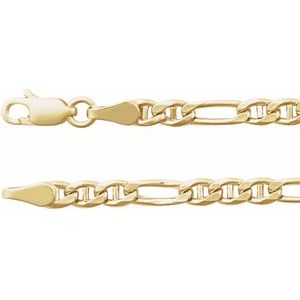 14K 3.95 mm anchor chain
