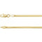 14K 1.95 mm snake chain