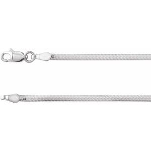 Snake chain made of sterling silver, 1.95 mm