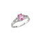 14KW October Imitation Birthstone Ring