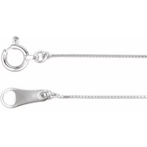Platinum 0.5 mm box chain