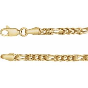 14K 3.2 mm Franco chain