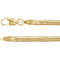 14K 3 mm snake chain