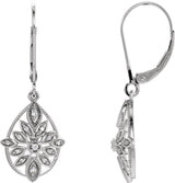 Granulated Filigree Earrings
