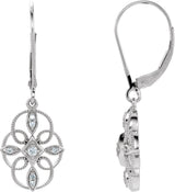 Granulated Filigree Earrings