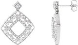 Accented Filigree Earrings