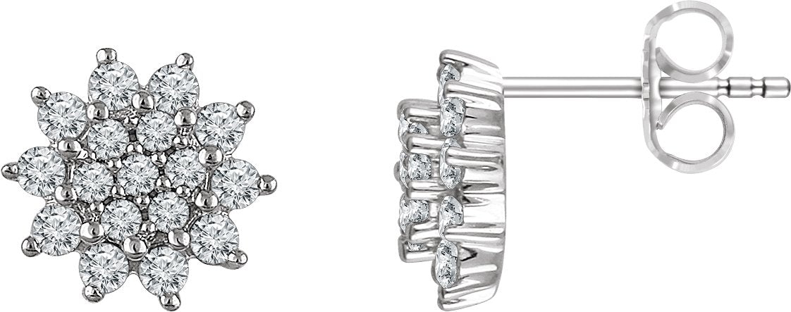 Cluster Earrings
