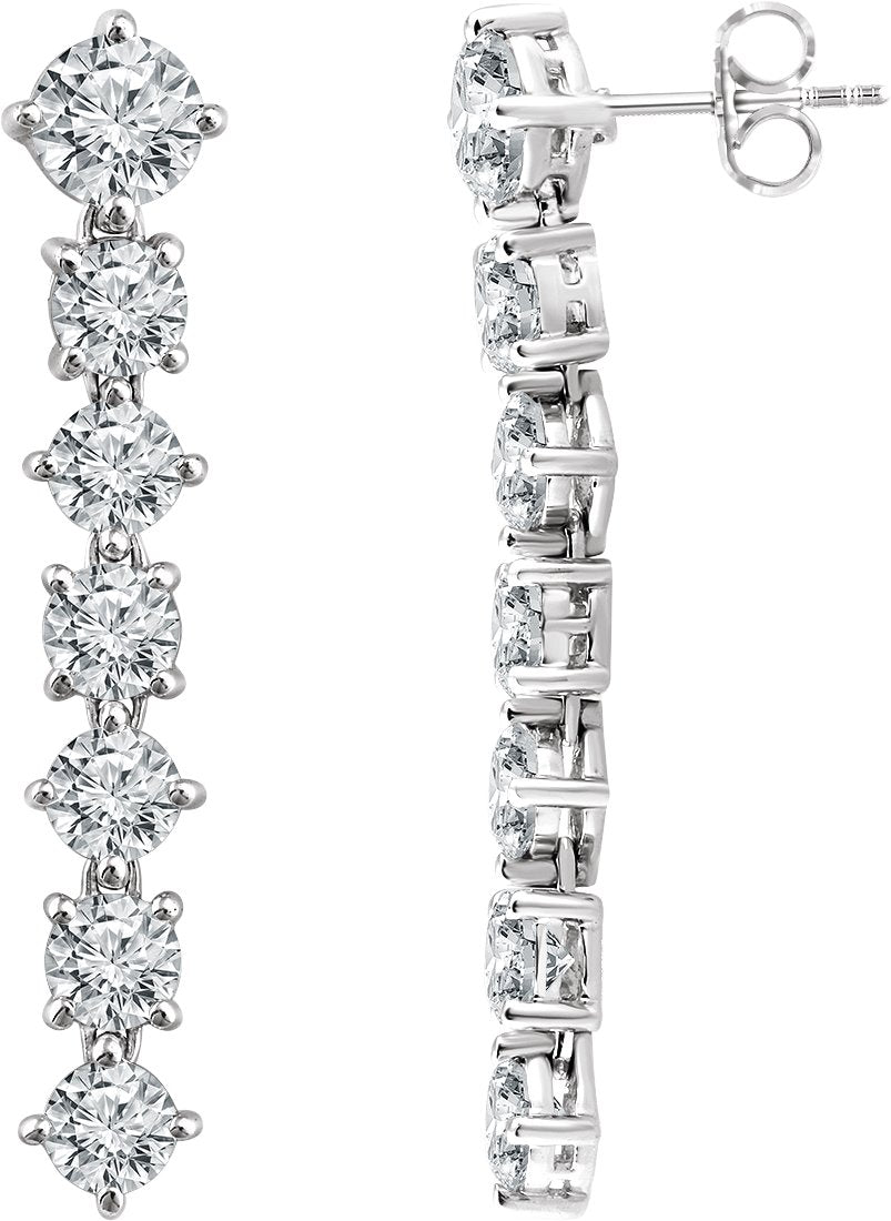Graduated Dangle Earrings