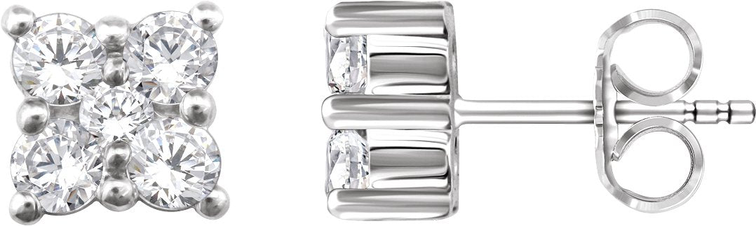 Cluster Earrings