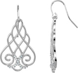 Filigree Scroll Earrings