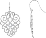Filigree Scroll Earrings