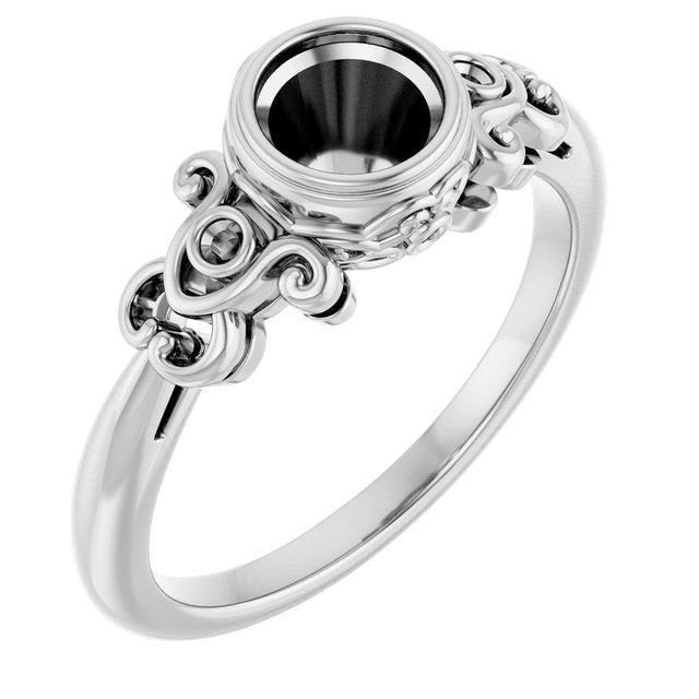 Palladium 5.2mm Round Ring Mounting