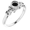 Palladium 4.1mm Round Ring Mounting