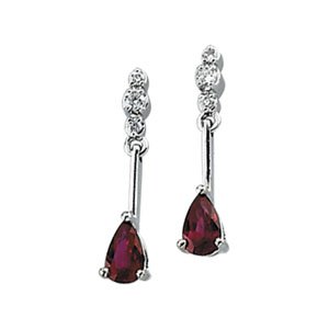 Pear Dangle Earrings