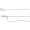 Sterling silver 1 mm rolo chain