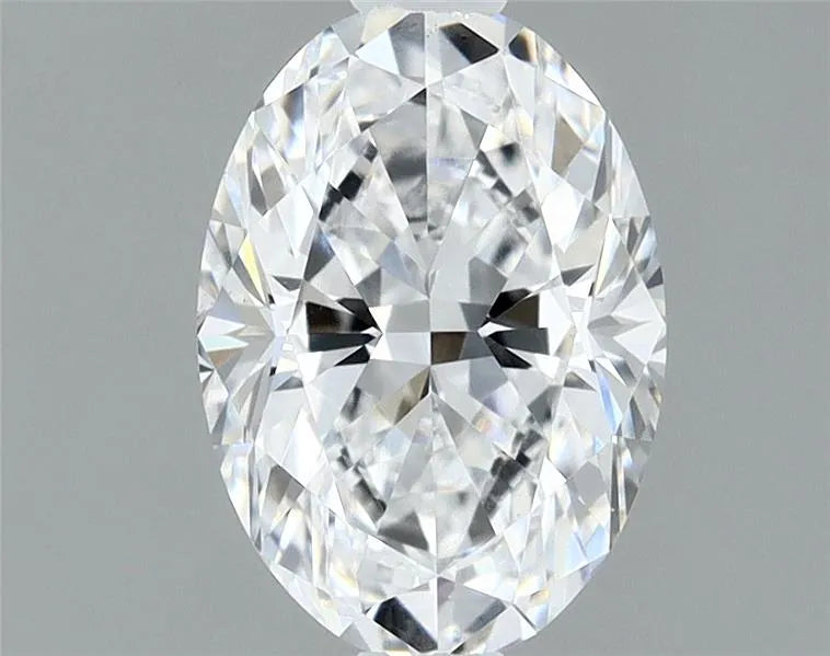 0.70ct Oval Natural Diamond (Colour D, Clarity VS2, Cut EX, GIA Certified)