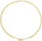 Brc891 / Bracelet / 14K Yellow Gold / Set / Natural Diamond / Round / 2.5 Mm / 6.9 X 3 Mm / 7 1/2 In / I1, GH / Polished / .06 Ct Natural Diamond Bezel-Set Solitaire Bracelet