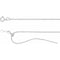 Sterling silver 1 mm ball chain