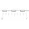 14-karat gold 2mm paperclip style chain