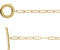 Brc895 / Bracelet / 14K Yellow / Set / Natural Diamond / Round / 1.5 Mm / 7 In / I1, GH / Polished / 1/10 Ctw Diamond Toggle Bracelet