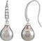 Accented Pearl Earrings