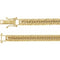 18K 6.2 mm curb chain