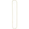14K 2.25 mm curb chain