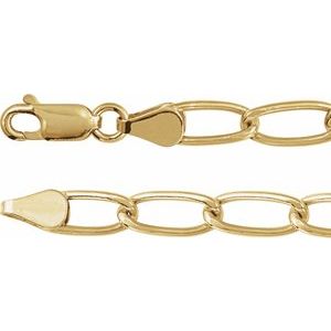 14K 5.7 mm curb chain