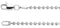 14K White Gold 1.8mm Hollow Bead 18