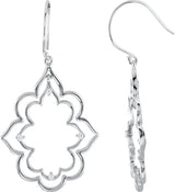 Accented Silhouette Earrings