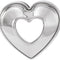 Continuum Sterling Silver 14x14 mm Heart Slide Pendant