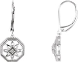 Granulated Filigree Earrings