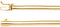 14K Yellow Gold 4mm Omega 18