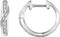 Accented Hoop Earrings