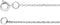 14K White Gold 1 mm Adjustable Diamond-Cut Cable 16-18