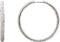 Pavé Style Inside-Outside Hinged Hoop Earrings