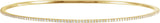 67337 / Bracelet / Set / 14K Yellow / Round / Lab-Grown Diamond / 1.1Mm :: 1 Ctw / Si1-Si2, GH / 8 In / Polished / 1 Ctw Lab-Grown Diamond Bangle Bracelet