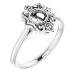 Platinum 5.8mm Round Ring Mounting
