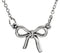 Sterling Silver Tiny Posh® Knotted Bow 16-18