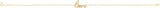 14K Yellow Gold Love 6 1/2-7 1/2" Bracelet