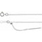Sterling silver 1.1 mm cable chain